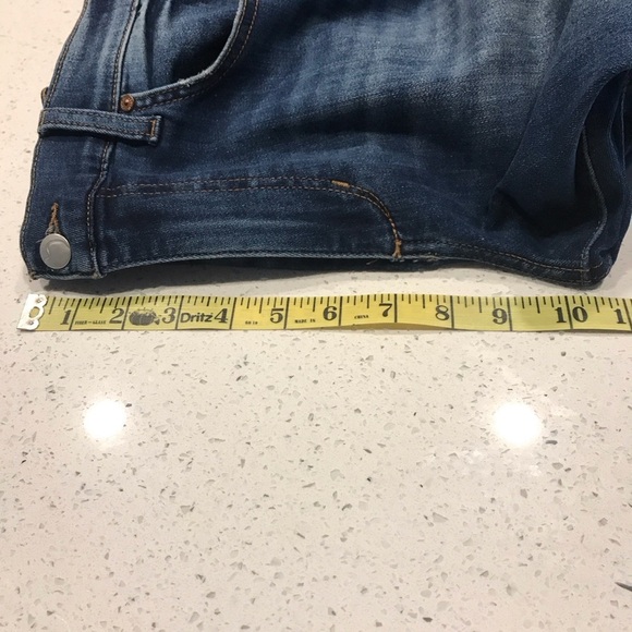 Joe’s women jeans Size 32 Dark Wash Stretch button & zip front - Picture 7 of 9